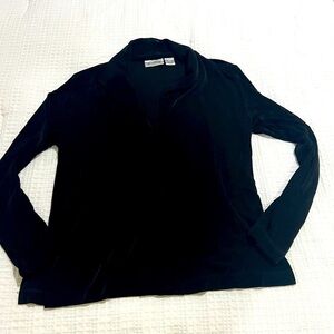 Chico’s traveler Black‎ open cardigan Size 0